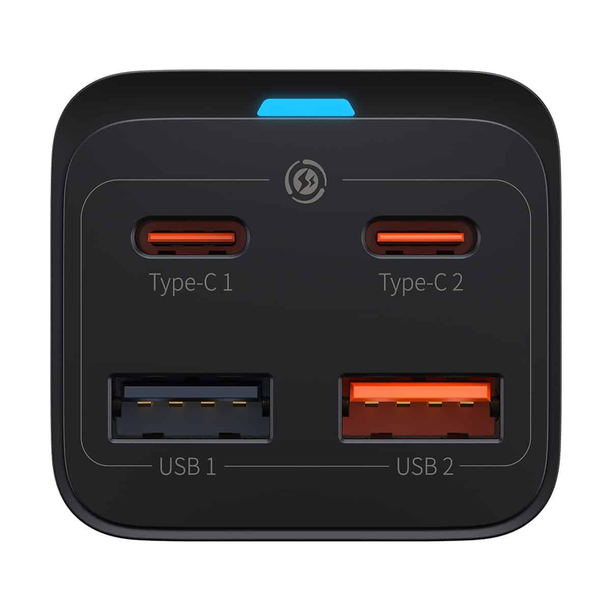 Baseus Gan3 Pro Desktop Powerstrip 2U+2C 100w CN Black Baseus Gan3 Pro Desktop Powerstrip 2U+2C 100w CN Black